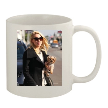 Amber Heard 11oz White Mug