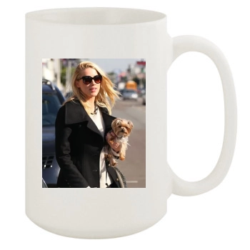 Amber Heard 15oz White Mug