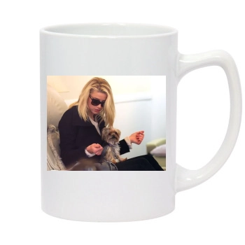 Amber Heard 14oz White Statesman Mug