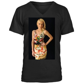 Amber Heard Men's V-Neck T-Shirt