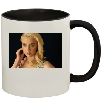 Amber Heard 11oz Colored Inner & Handle Mug