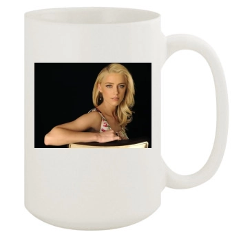 Amber Heard 15oz White Mug