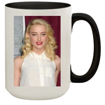 Amber Heard 15oz Colored Inner & Handle Mug