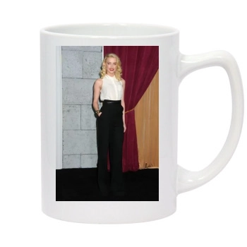 Amber Heard 14oz White Statesman Mug