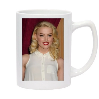 Amber Heard 14oz White Statesman Mug