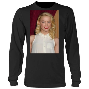 Amber Heard Men's Heavy Long Sleeve TShirt