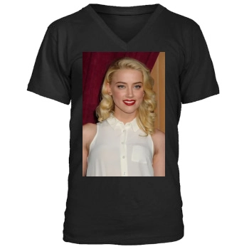 Amber Heard Men's V-Neck T-Shirt