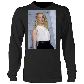 Amber Heard Men's Heavy Long Sleeve TShirt