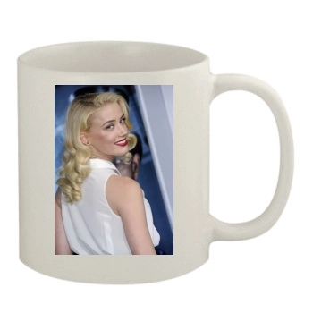 Amber Heard 11oz White Mug