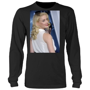 Amber Heard Men's Heavy Long Sleeve TShirt