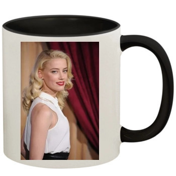 Amber Heard 11oz Colored Inner & Handle Mug