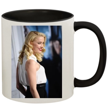 Amber Heard 11oz Colored Inner & Handle Mug