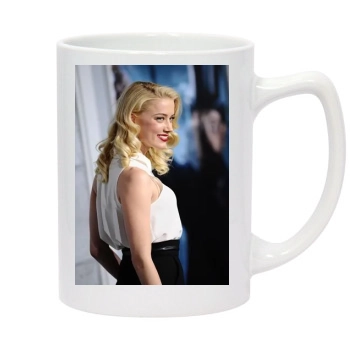 Amber Heard 14oz White Statesman Mug