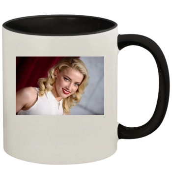 Amber Heard 11oz Colored Inner & Handle Mug