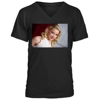 Amber Heard Men's V-Neck T-Shirt