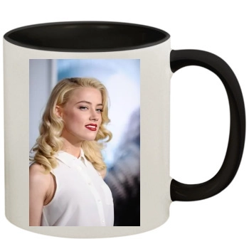 Amber Heard 11oz Colored Inner & Handle Mug