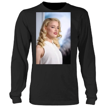 Amber Heard Men's Heavy Long Sleeve TShirt