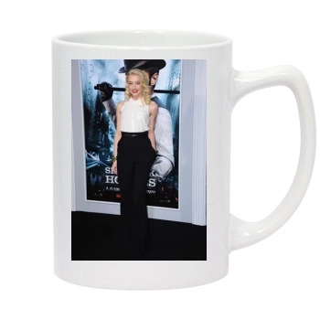 Amber Heard 14oz White Statesman Mug