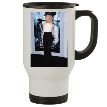 Amber Heard Stainless Steel Travel Mug