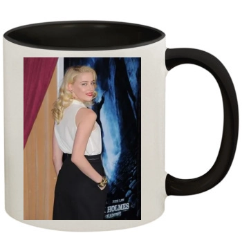 Amber Heard 11oz Colored Inner & Handle Mug