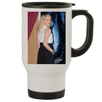 Amber Heard Stainless Steel Travel Mug