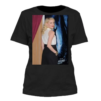 Amber Heard Women's Cut T-Shirt