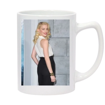 Amber Heard 14oz White Statesman Mug