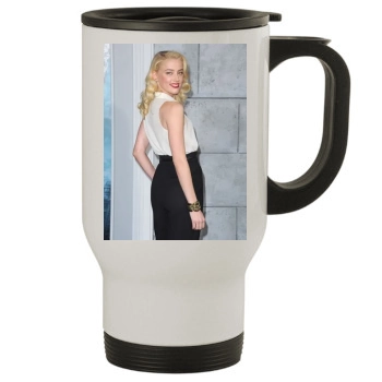 Amber Heard Stainless Steel Travel Mug