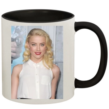 Amber Heard 11oz Colored Inner & Handle Mug