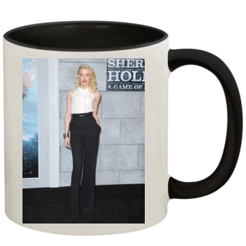 Amber Heard 11oz Colored Inner & Handle Mug