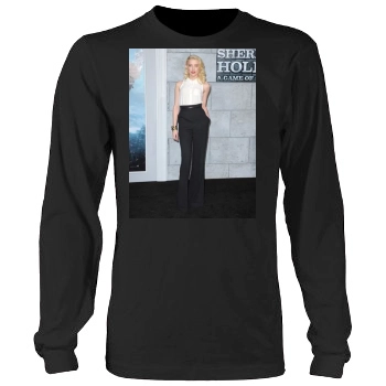 Amber Heard Men's Heavy Long Sleeve TShirt