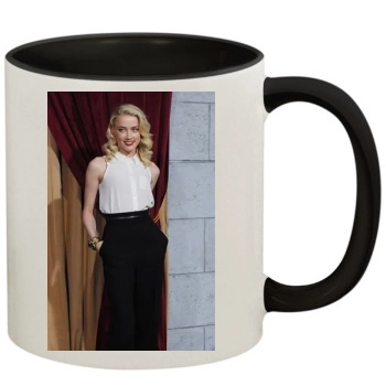 Amber Heard 11oz Colored Inner & Handle Mug