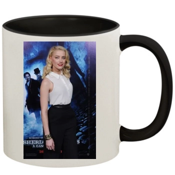 Amber Heard 11oz Colored Inner & Handle Mug