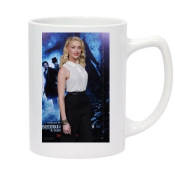 Amber Heard 14oz White Statesman Mug