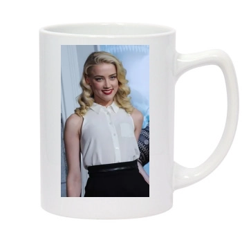 Amber Heard 14oz White Statesman Mug