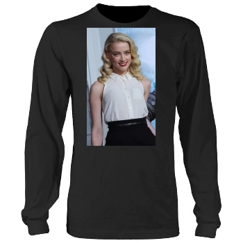 Amber Heard Men's Heavy Long Sleeve TShirt