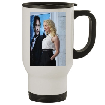 Amber Heard Stainless Steel Travel Mug