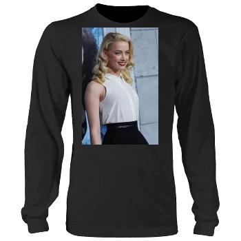 Amber Heard Men's Heavy Long Sleeve TShirt