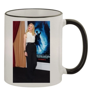 Amber Heard 11oz Colored Rim & Handle Mug