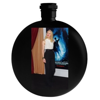 Amber Heard Round Flask