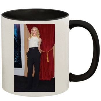 Amber Heard 11oz Colored Inner & Handle Mug