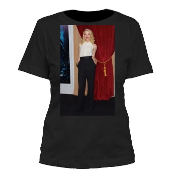 Amber Heard Women's Cut T-Shirt