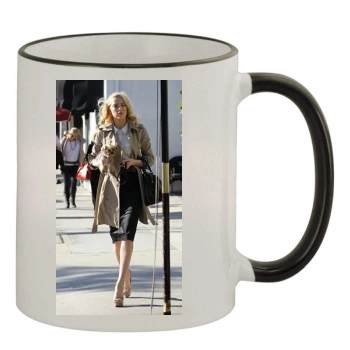 Amber Heard 11oz Colored Rim & Handle Mug