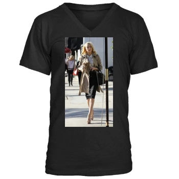 Amber Heard Men's V-Neck T-Shirt