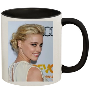 Amber Heard 11oz Colored Inner & Handle Mug