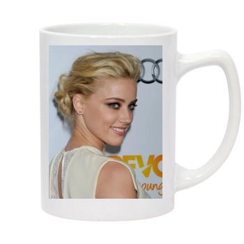 Amber Heard 14oz White Statesman Mug