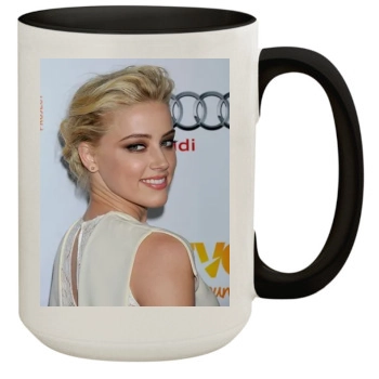 Amber Heard 15oz Colored Inner & Handle Mug