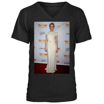 Amber Heard Men's V-Neck T-Shirt