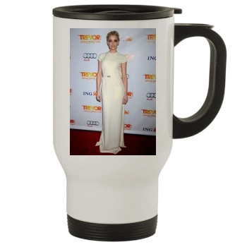 Amber Heard Stainless Steel Travel Mug