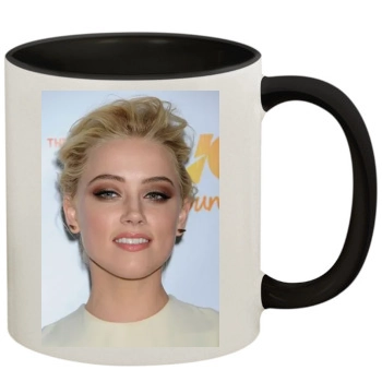 Amber Heard 11oz Colored Inner & Handle Mug